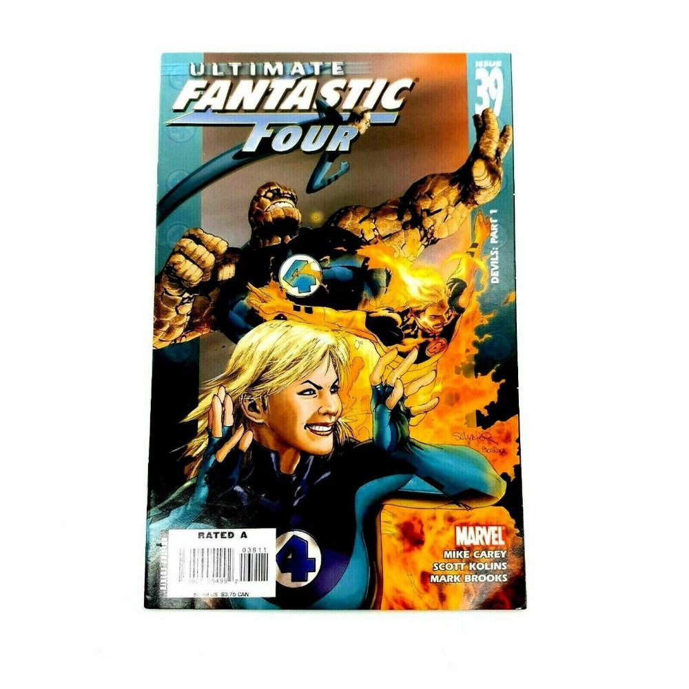 Ultimate Fantastic Four #39 April 2007 Marvel Comics Devils Part 1 Carey Kolins